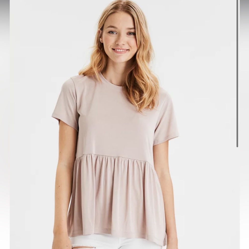 American Eagle Babydoll Shirt size Large